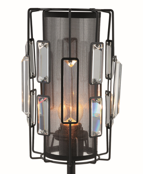 картинка Интерьерная настольная лампа Aglaia 0001/1TS-BK от магазина BTSvet