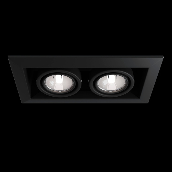 картинка Встраиваемый светильник Metal DL008-2-02-B от магазина BTSvet