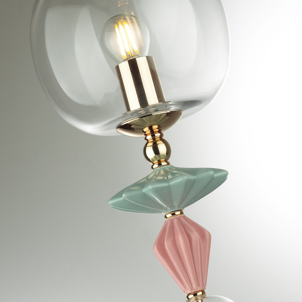 картинка Интерьерная настольная лампа с выключателем Bizet 4855/1T от магазина BTSvet