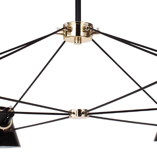 картинка Потолочная люстра Eimer 1512-6P магазин BTSvet картинка Потолочная люстра Eimer 1512-6P от магазина BTSvet