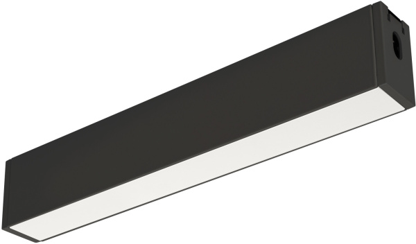 Линейный настенно-потолочный светильник LED CLIP-38-FLAT-S312-6W Warm3000 (BK, 110 deg, 24V) (Arlight, IP40 Металл, 3 года) 029003