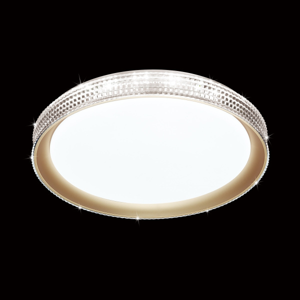 картинка Настенно-потолочный светильник светодиодный для ванной с пультом регулировкой цветовой температуры и яркости ночным режимомShiny 3054/DL IP43 от магазина BTSvet