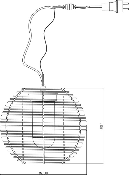 картинка Уличный подвесной светильник Velorum 836020 от магазина BTSvet