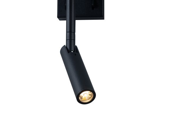 картинка Настенный светильник светодиодный с выключателем Stick 10012/6+3BK от магазина BTSvet