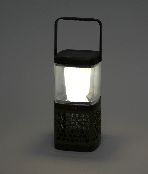 картинка Противомоскитная лампа светодиодная на солнечных батареях с выключателем и зарядкой от USB ERAMF-08 IPX4 от магазина BTSvet